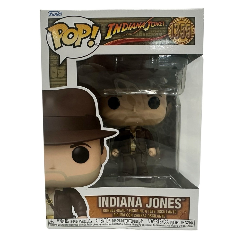 Funko Pop! Vinyl Indiana Jones #1355 Raiders of the Lost Ark Vaulted Figure